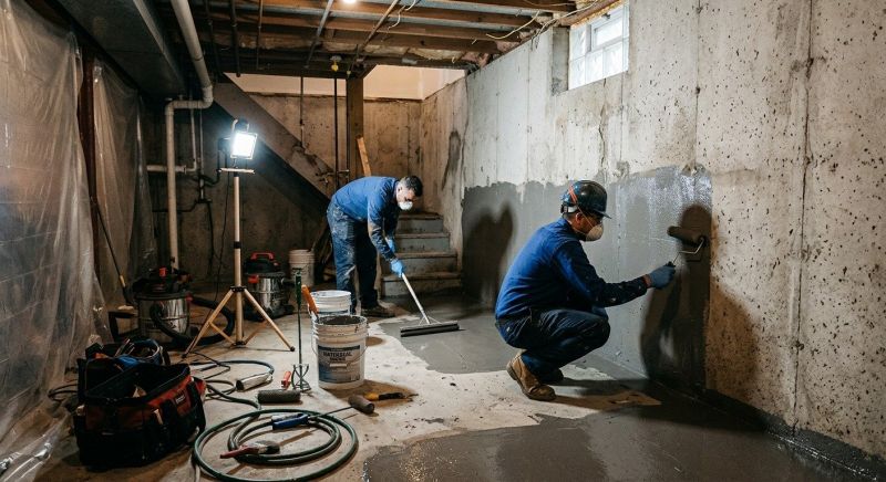 Basement Concrete Sealing in Montgomery, AL