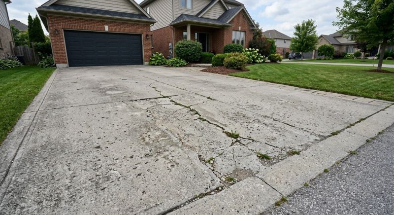 Cement Driveway Repair in Des Moines, IA
