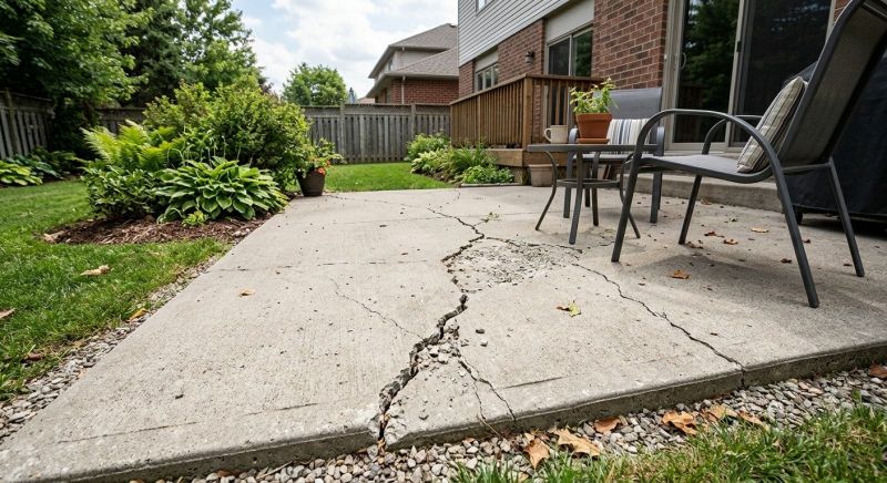 Cement Patio Repair in Corpus Christi, TX