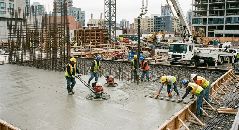 Commercial Slab Installation in Columbus, OH