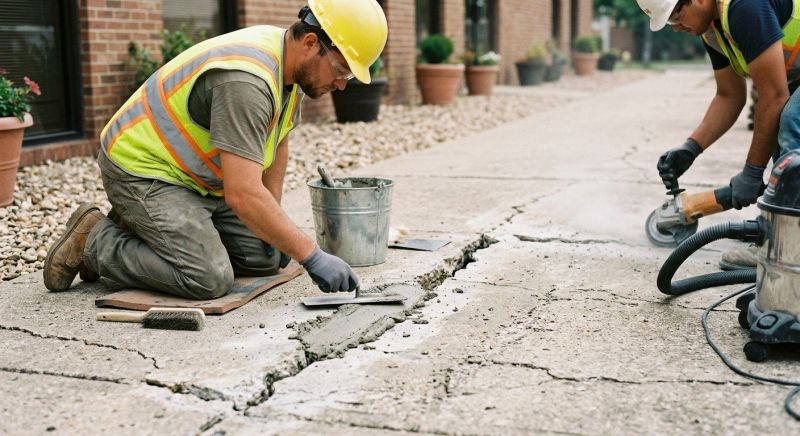 Concrete Crack Sealing in Corpus Christi, TX