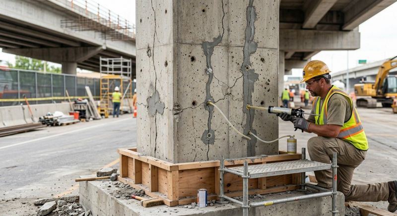 Concrete Damage Repair in Miami Dade County, FL