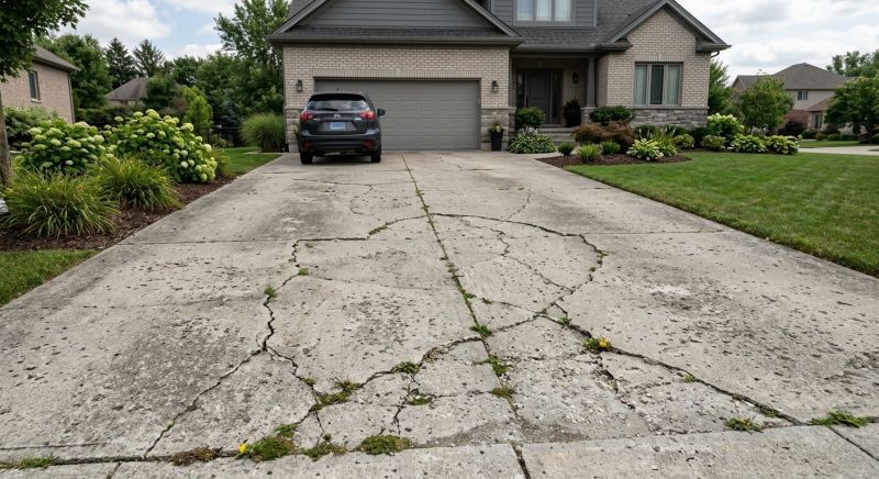 Concrete Driveway Repair in Corpus Christi, TX