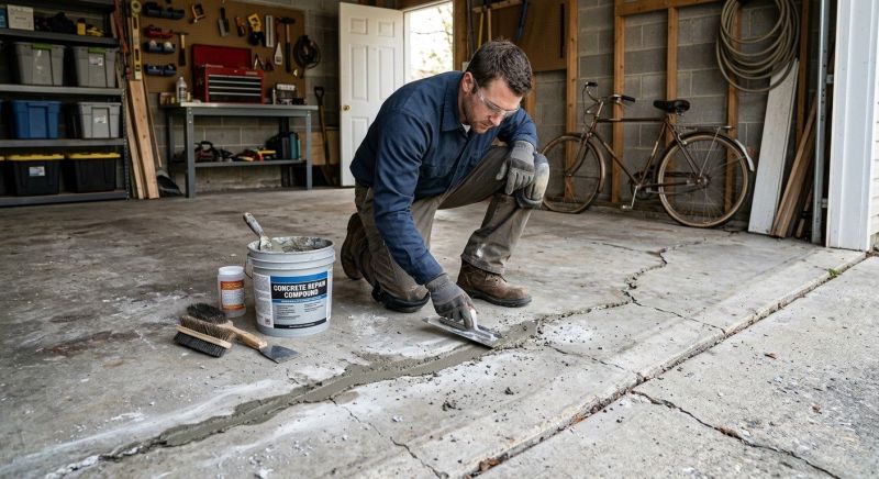 Concrete Floor Repair in West Des Moines, IA