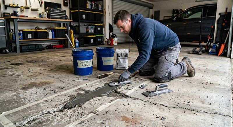 Concrete Floor Repair in Corpus Christi, TX