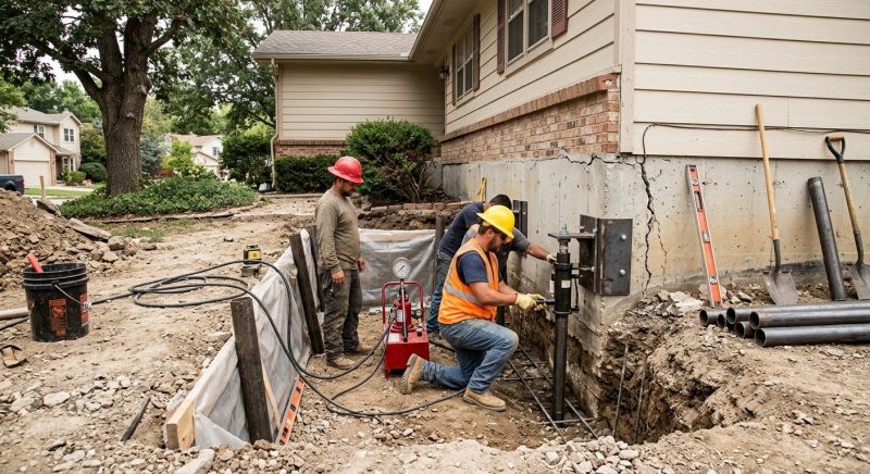Concrete Foundation Repair in Columbus, OH