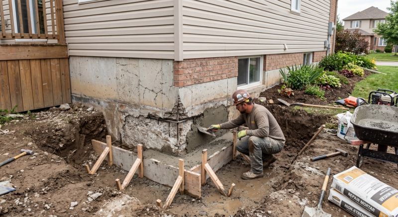 Concrete Foundation Repair in Columbus, OH