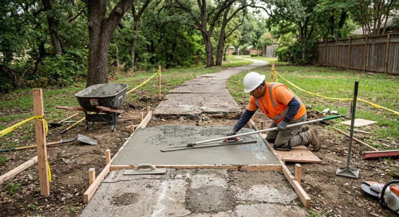 Concrete Pathway Repair in Miami Dade County, FL