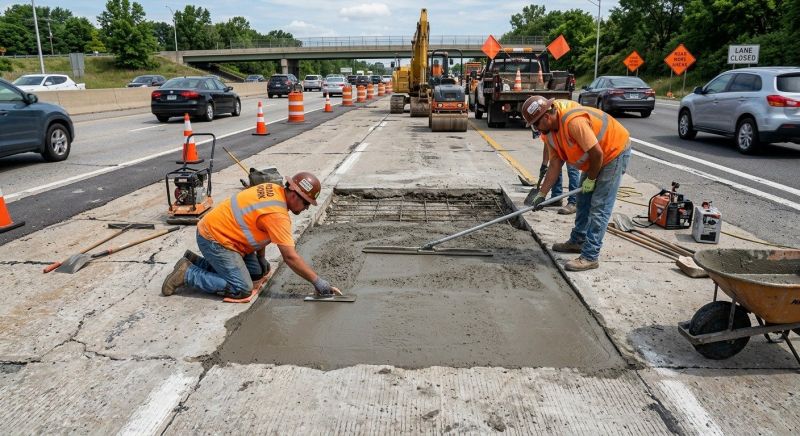 Concrete Pavement Repair in Corpus Christi, TX