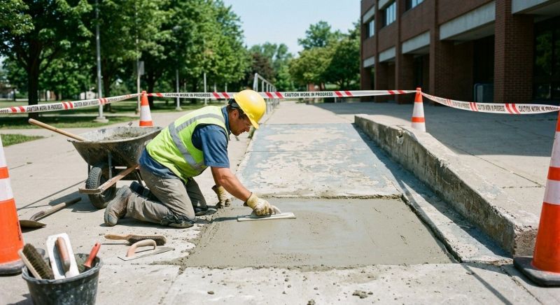 Concrete Ramp Repair in Corpus Christi, TX