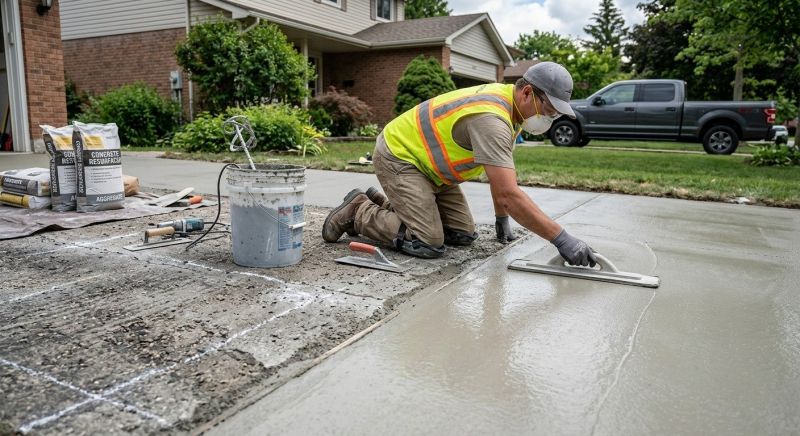 Concrete Resurfacing in Des Moines, IA