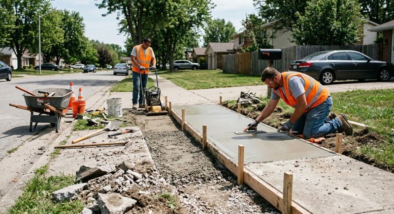 Concrete Sidewalk Repair in Miami Dade County, FL