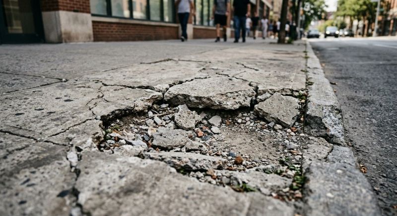 Concrete Sidewalk Repair in Corpus Christi, TX