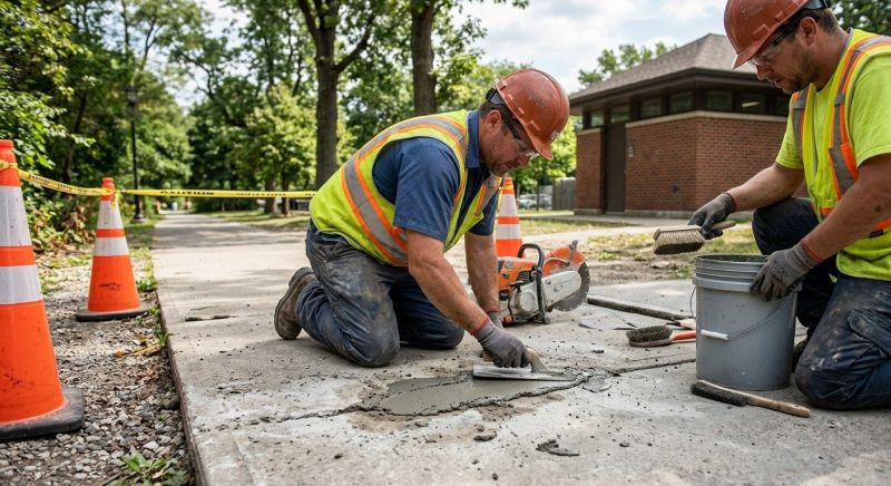 Concrete Slab Maintenance in West Des Moines, IA