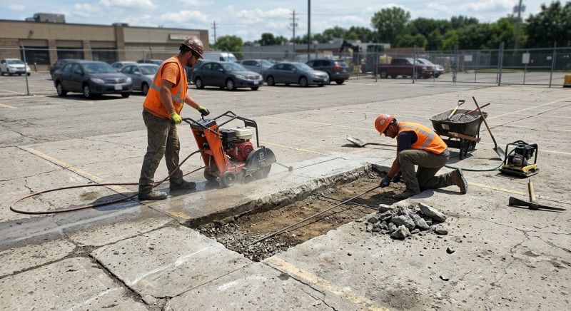 Concrete Slab Repair in Des Moines, IA