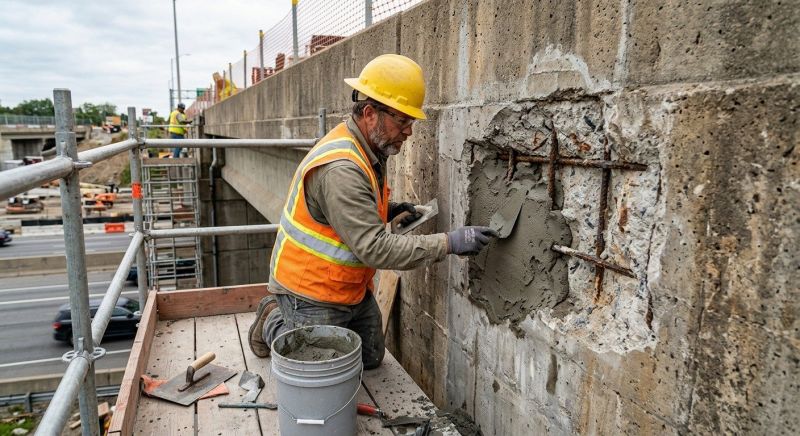 Concrete Spalling Repair in Miami Dade County, FL