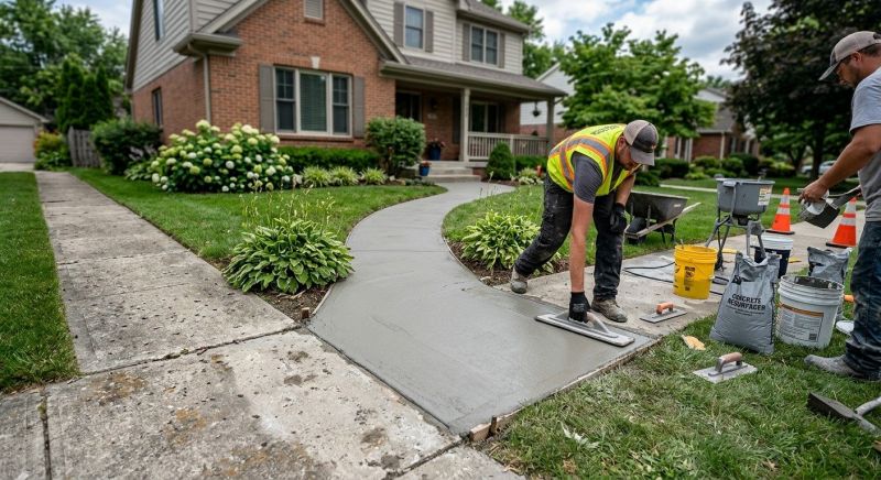 Concrete Stairs Resurfacing in West Des Moines, IA