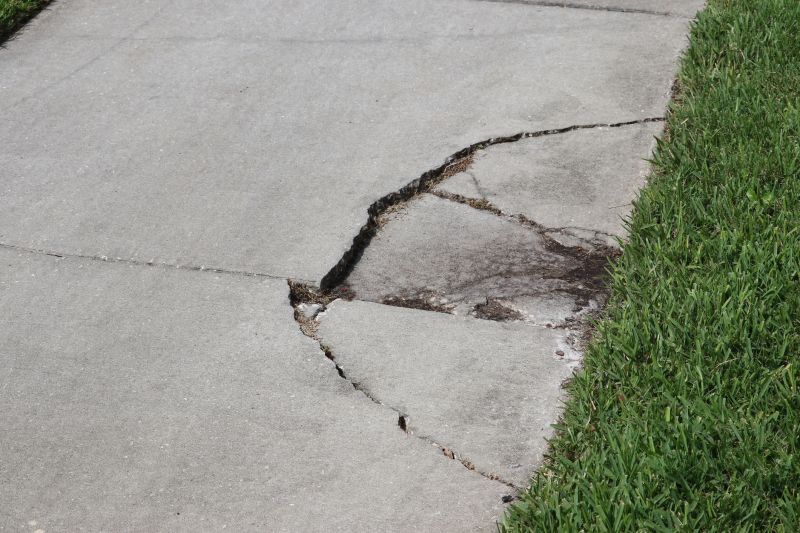 Cracked Sidewalk Repair in Corpus Christi, TX