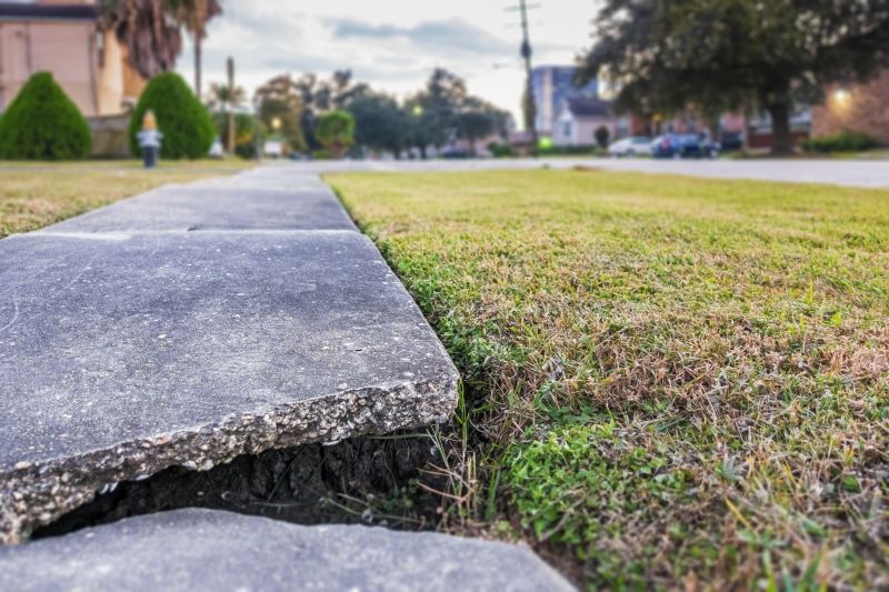 Cracked Sidewalk Repair in Des Moines, IA