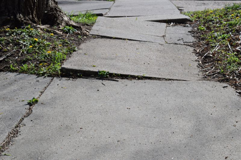 Cracked Sidewalk Repair in Des Moines, IA