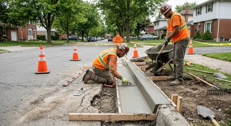 Curb Repair in Miami Dade County, FL