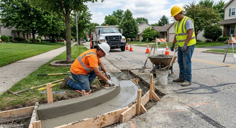Curb Repair in Corpus Christi, TX