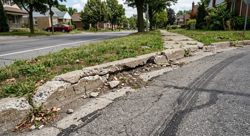 Curb Repair in Des Moines, IA