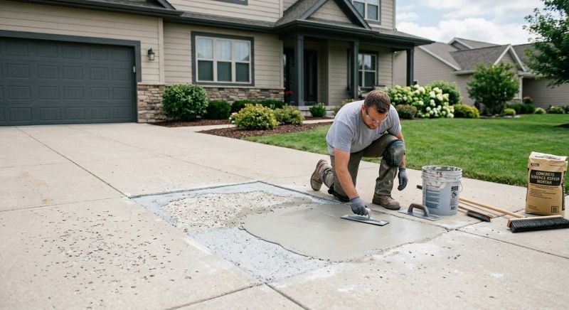 Driveway Slab Repair in Corpus Christi, TX