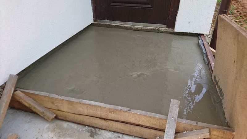 Entryway Concrete Repair in West Des Moines, IA