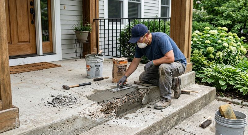 Exposed Aggregate Repair in Miami Dade County, FL