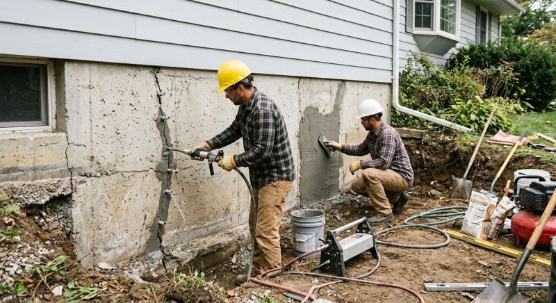 Foundation Cracks Repair in Tampa, FL