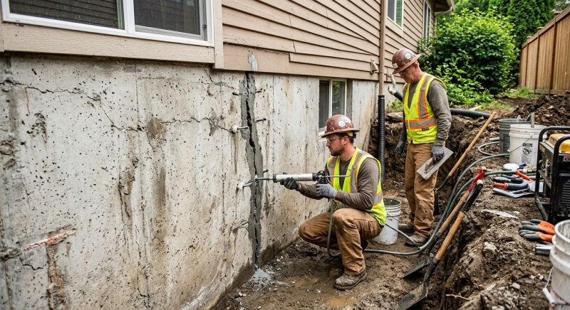 Foundation Cracks Repair in Columbus, OH