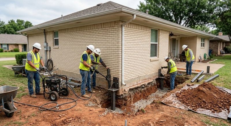Foundation Stabilizing in Columbus, OH