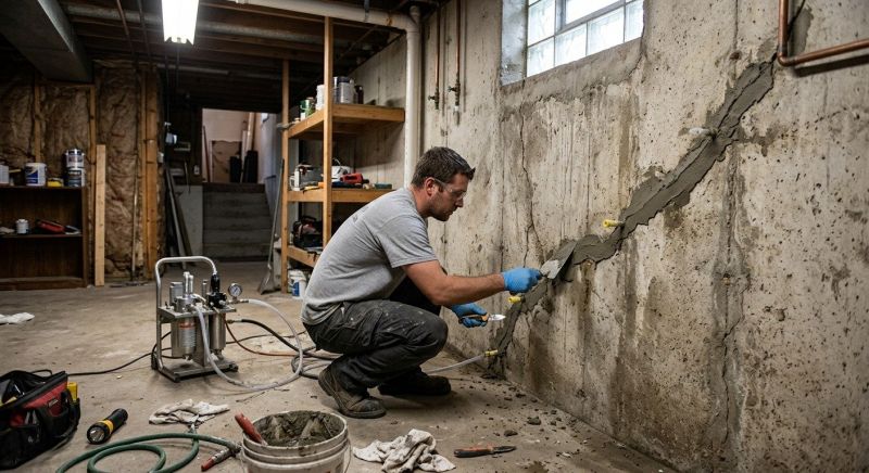 Foundation Wall Crack Repair in Corpus Christi, TX