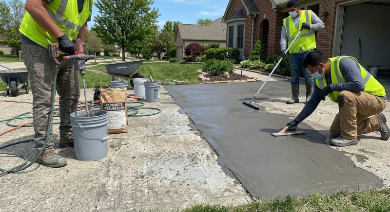 Garage Concrete Resurfacing in Des Moines, IA