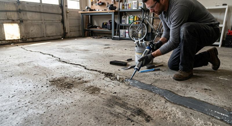 Garage Crack Repair in Miami Dade County, FL