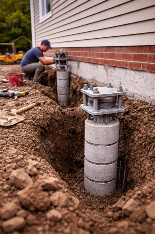 Helical Piers Installation in Tampa, FL