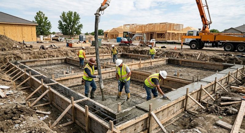 House Foundation Installation in Columbus, OH