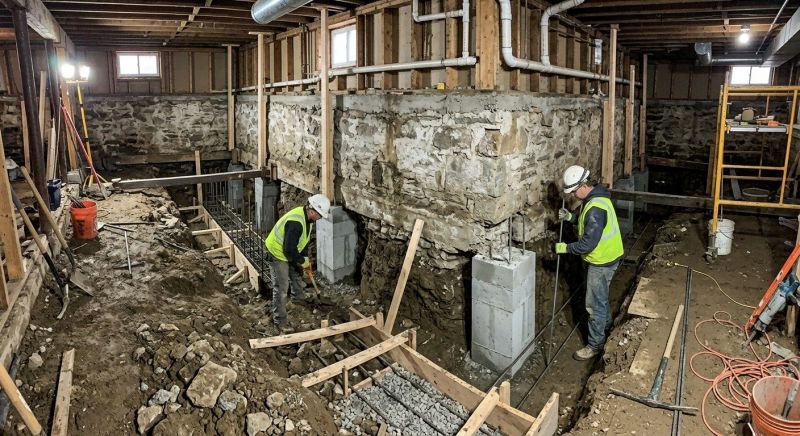 House Underpinning in Columbus, OH