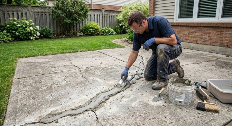 Patio Slab Repair in Corpus Christi, TX