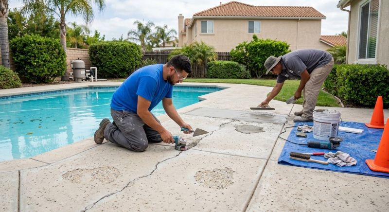 Pool Deck Repair in Corpus Christi, TX