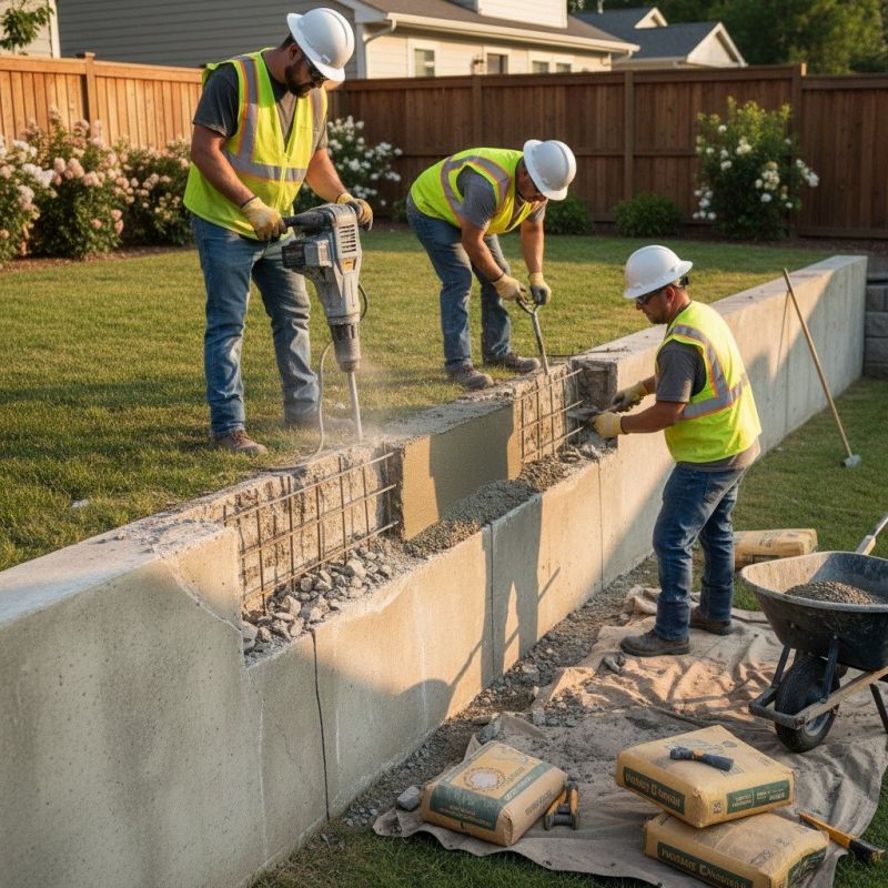 Poured Wall Repair in Corpus Christi, TX