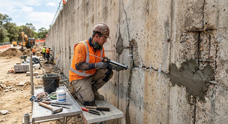Poured Wall Repair in Corpus Christi, TX