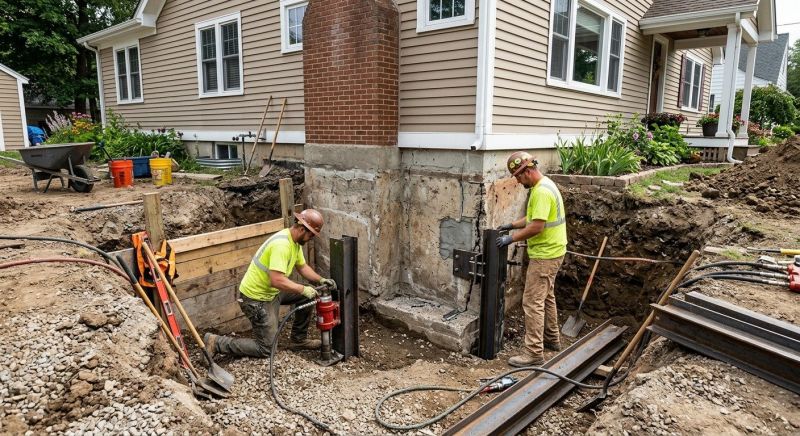 Residential Foundation Repair in Columbus, OH
