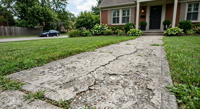 Sidewalk Concrete Repair in Corpus Christi, TX
