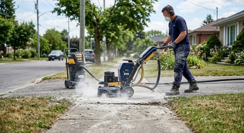 Sidewalk Grinding in Des Moines, IA