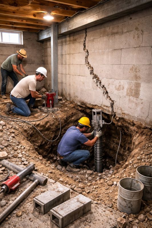 Slab Foundation Repair in Tampa, FL