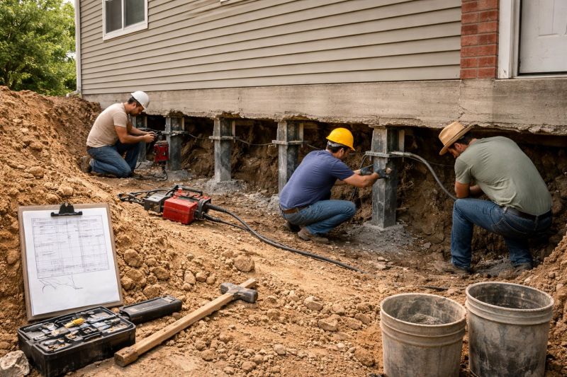 Structural Underpinning in Columbus, OH
