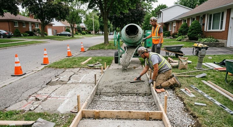 Walkway Repair in West Des Moines, IA