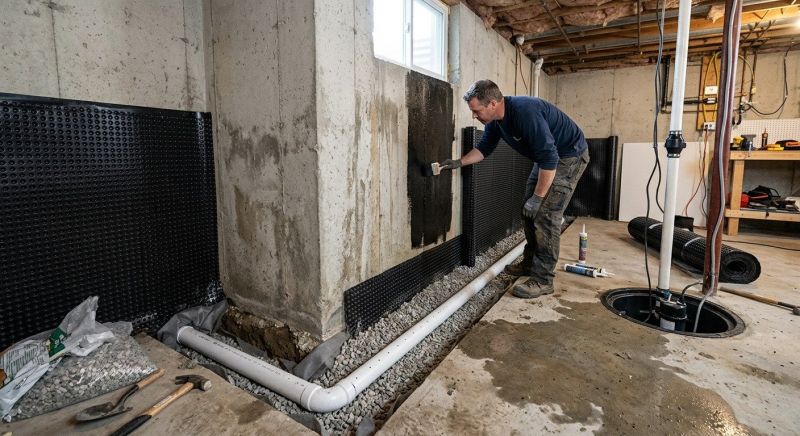 Wall Waterproofing in Columbus, OH